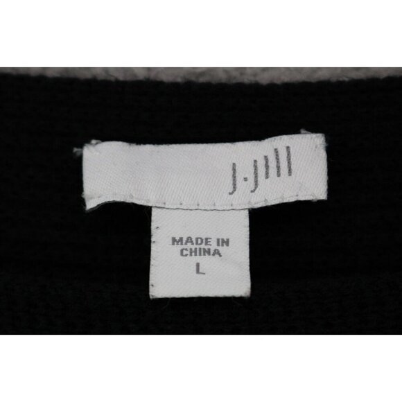 J. Jill 3/4 Sleeve Ribbed Sweater Tunic-Size Large - Picture 4 of 8
